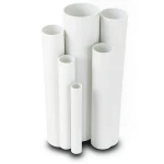 UPVC Pipes 2.5 Bar Pressure 500 mm Diameter 4 mm Thickness White