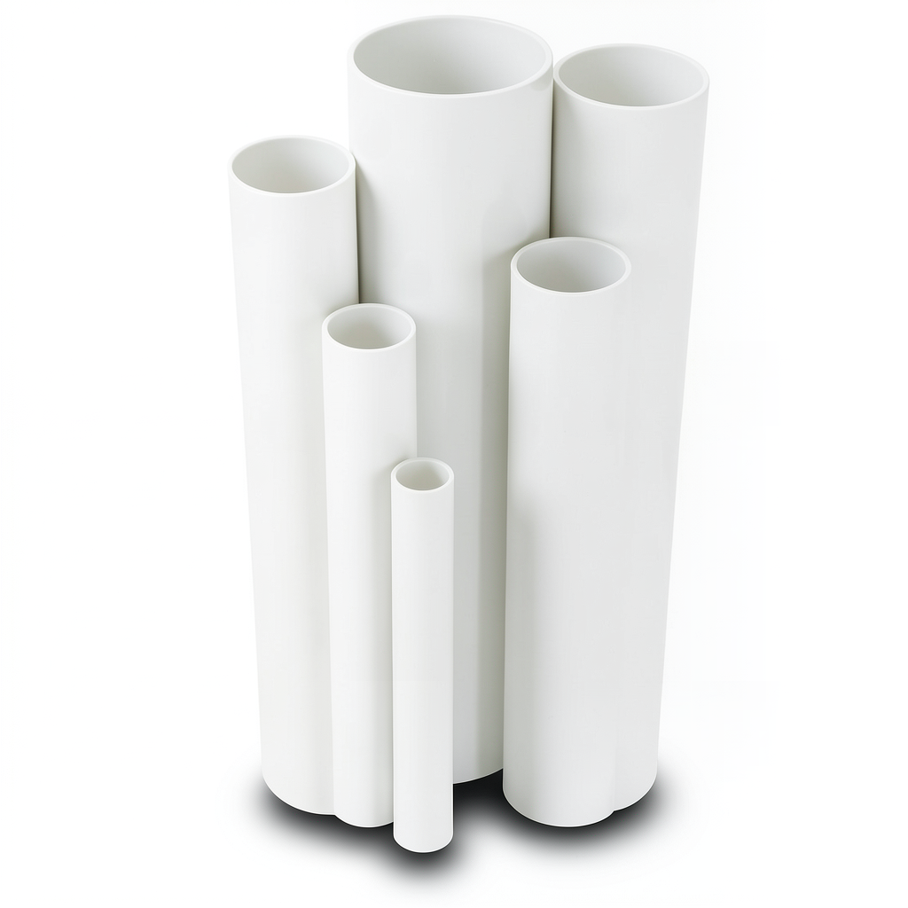 UPVC Pipes 2.5 Bar Pressure 500 mm Diameter 4 mm Thickness White