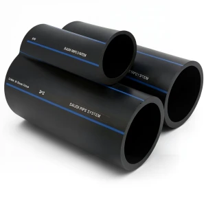 SPS HDPE Pipes PE 100 Pressure 16 Bar Outside Diameter 630 mm Thickness 57.2 mm Black | Saudi Pipes Systems (SPS)