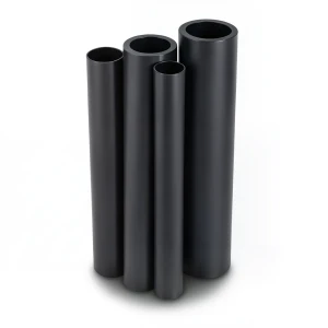 مواسير HDPE PE 80 ضغط 16 بار قطر خارجي 250 مم سمك 27.9 مم لون أسود