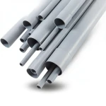 مواسير UPVC EPC 40 مقاس 3 إنش سمك 5.49 مم لون رمادي