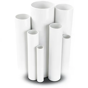 مواسير UPVC ضغط 4 بار قطر خارجي 500 مم سمك 9.8 مم لون أبيض