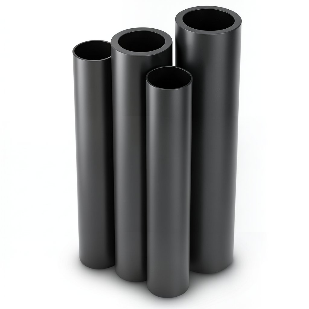 مواسير HDPE PE 80 ضغط 16 بار قطر 315 مم سمك 35.2 مم لون أسود