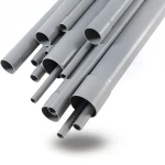 مواسير UPVC EPC 40 مقاس 5 إنش سمك 6.22 مم لون رمادي