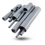 مواسير UPVC مقاس 6 إنش سمك 7.11 مم لون رمادي EPC 40