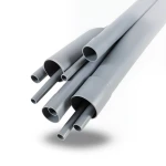 مواسير UPVC مقاس 8 إنش سمك 8.18 مم لون رمادي