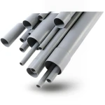 مواسير UPVC EPC 40 مقاس ¼ 1 إنش سمك 3.56 مم لون رمادي