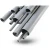 مواسير UPVC EPC 40 مقاس ¼ 1 إنش سمك 3.56 مم لون رمادي - Image 1