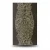 Patterned wall paper, length 10 m, width 0.70 m, dark brown color, model 14008
