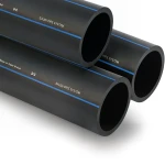 SPS HDPE Pipes PE 80 Pressure 12.5 Bar Outside Diameter 20 mm Thickness 2 mm Black | Saudi Pipes Systems (SPS)