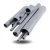 مواسير UPVC مقاس ¾ إنش سمك 3.91 مم لون رمادي EPC 80 - Image 1
