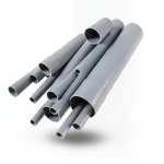مواسير UPVC EPC 80 مقاس 1 إنش سمك 4.55 مم لون رمادي