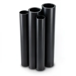 مواسير HDPE PE 80 ضغط 16 بار قطر خارجي 250 مم سمك 27.9 مم لون أسود
