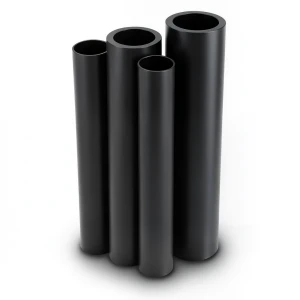 مواسير HDPE PE 80 ضغط 16 بار قطر 280 مم سمك 31.3 مم لون أسود