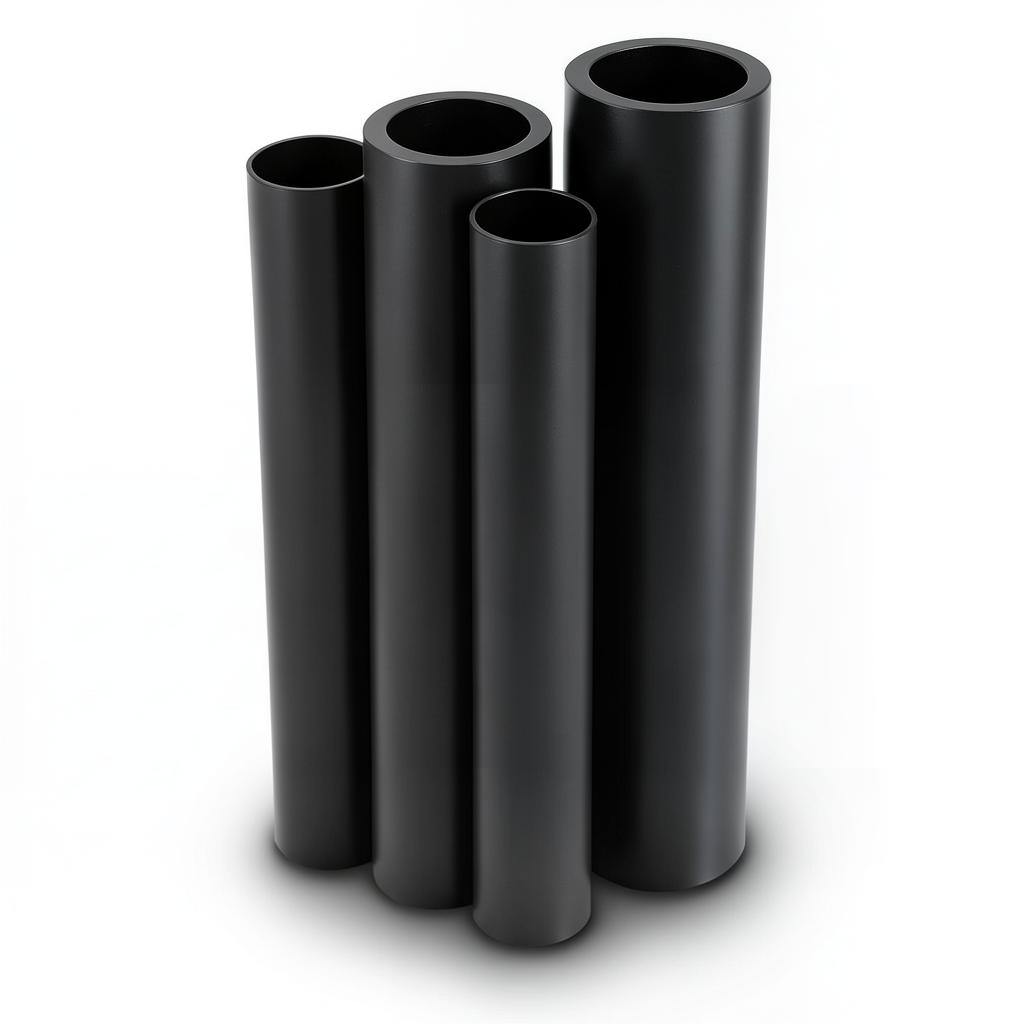 مواسير HDPE PE 80 ضغط 16 بار قطر 280 مم سمك 31.3 مم لون أسود