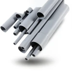 مواسير UPVC EPC 40 مقاس ½ 2 إنش سمك 5.16 مم لون رمادي