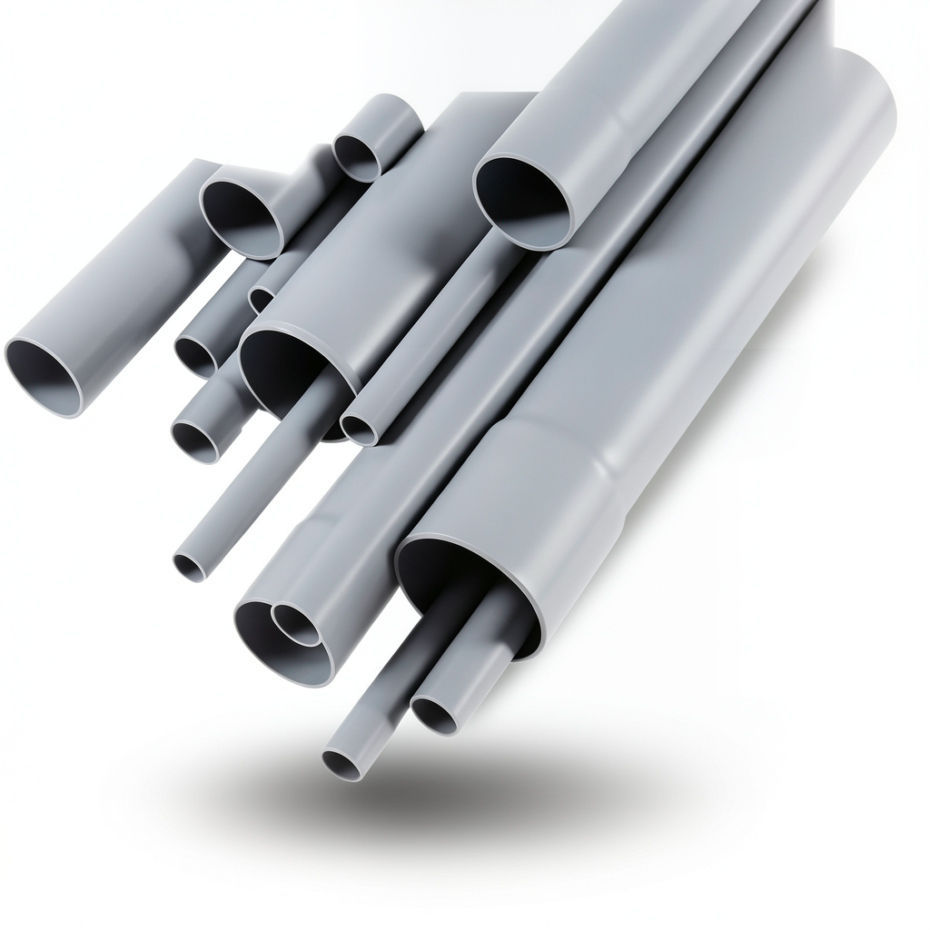 UPVC Pipes EPC 40 Size 2 ½ inch Thickness 5.16 mm Gray