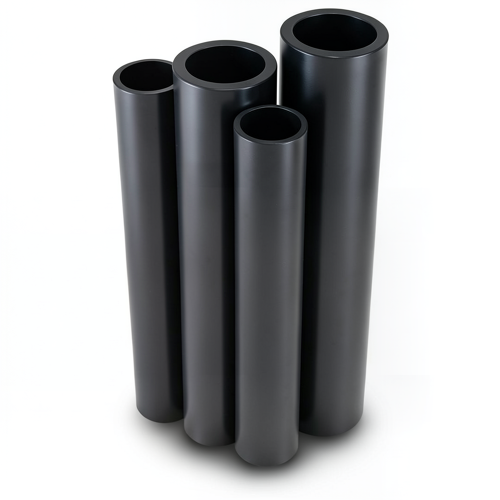 مواسير HDPE PE 80 ضغط 16 بار قطر 315 مم سمك 35.2 مم لون أسود