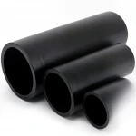 مواسير HDPE الوطني لشبكات المياه ذات الضغط العالي  ضغط 6 بار قطر خارجي 355 مم سمك 10.4 مم لون اسود