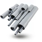 UPVC Pipes 4 Inch Thickness 6.02 mm Gray Color