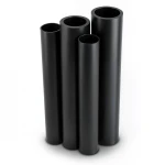 مواسير HDPE PE 80 ضغط 16 بار قطر 560 مم سمك 62.5 مم أسود