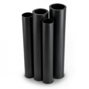 مواسير HDPE PE 80 ضغط 16 بار قطر 560 مم سمك 62.5 مم أسود