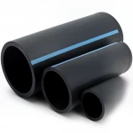 مواسير HDPE الوطني لشبكات المياه ذات الضغط العالي  ضغط 6 بار قطر خارجي 400 مم سمك 11.7 مم لون اسود