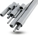 مواسير UPVC EPC 40 مقاس 5 إنش سمك 6.22 مم لون رمادي