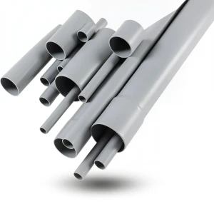 UPVC Pipes EPC 40 Size 5 Inch Thickness 6.22 mm Gray Color
