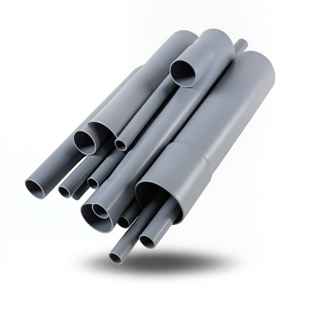 UPVC Pipes EPC 80 Size 2 ½ inch Thickness 7.01 mm Gray