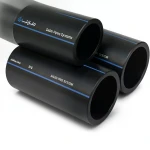 SPS HDPE Pipes PE 80 Pressure 12.5 Bar Outside Diameter 20 mm Thickness 2 mm Black | Saudi Pipes Systems (SPS)