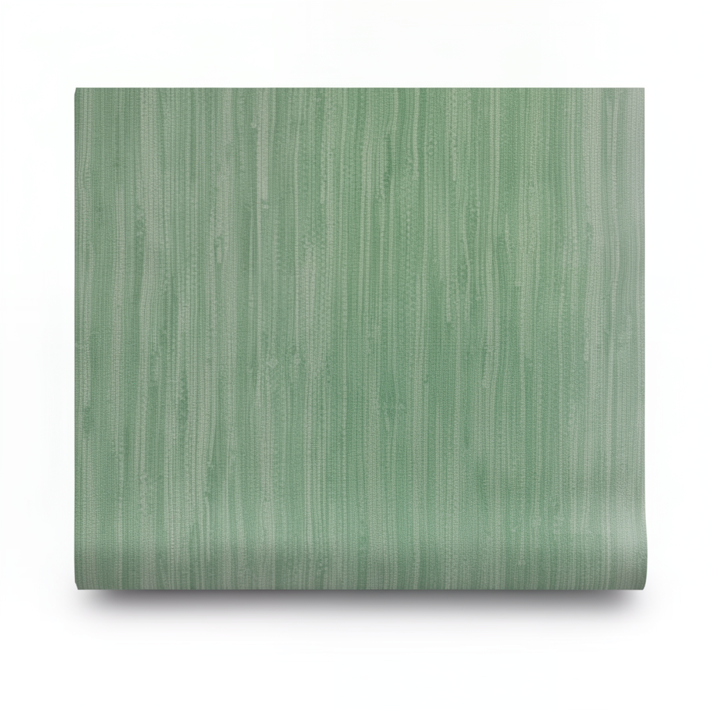 Italian Wallpaper 10m x 0.53m Green, Model 21141