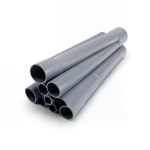 مواسير UPVC مقاس 8 إنش سمك 8.18 مم لون رمادي