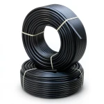Al-Rajhi HDPE Pipes PE 80 Pressure 16 Bar Diameter 32 mm Thickness 3.6 mm Black