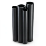 HDPE Pipes PE 80 Pressure 16 Bar Outside Diameter 400 mm Thickness 44.7 mm Black