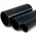 مواسير HDPE الوطني لشبكات المياه ذات الضغط العالي  ضغط 6 بار قطر خارجي 630 مم سمك 18.4 مم لون اسود
