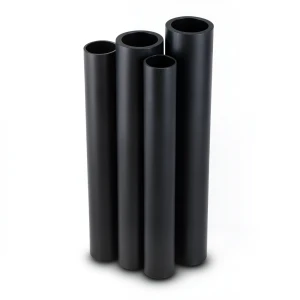 مواسير البولي ايثيلين عالي الكثافة HDPE PE 80 ضغط 16 بار قطر خارجي 450 مم سمك 50.3 مم لون أسود