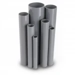 UPVC Pipes Modern Technology Nominal Pressure 6 Bar Outside Diameter 250 mm Thickness 7.3 mm Gray Colour