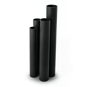 أنابيب HDPE نسبة الأبعاد القياسية 5 قطر خارجي 110 مم سمك 22.1 مم لون أسود