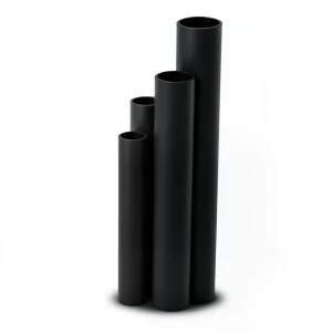 أنابيب HDPE SDR 5 قطر خارجي 125 مم سمك 25.1 مم لون أسود