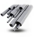 مواسير UPVC EPC 80 مقاس 1 إنش سمك 4.55 مم لون رمادي