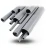 مواسير UPVC EPC 80 مقاس 1 إنش سمك 4.55 مم لون رمادي - Image 1