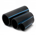 NPF HDPE Pipes for High Pressure Water Networks   Pressure 6 Bar Outside Diameter 200 mm Thickness 5.9 mm Color Black