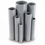 UPVC Pipes Modern Technology Schedule 80  Size ¼ 1 inch Thickness 4.9  mm Gray Colour