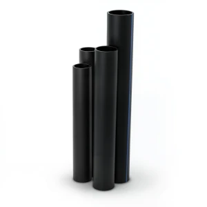 أنابيب HDPE SDR 5 قطر خارجي 160 مم سمك 32.1 مم لون أسود