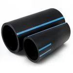 NPF HDPE Pipes for High Pressure Water Networks   Pressure 6 Bar Outside Diameter 225 mm Thickness 6.6 mm Color Black