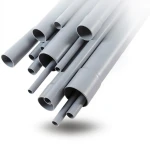 UPVC Pipes EPC 80 2 Inch Size Thickness 5.54 mm Gray