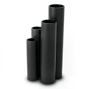 أنابيب HDPE SDR 5 قطر خارجي 180 مم سمك 36.1 مم لون أسود