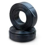 HDPE Pipes PE 80 Pressure 16 Bar Outside Diameter 25 mm Thickness 2.8 mm Black