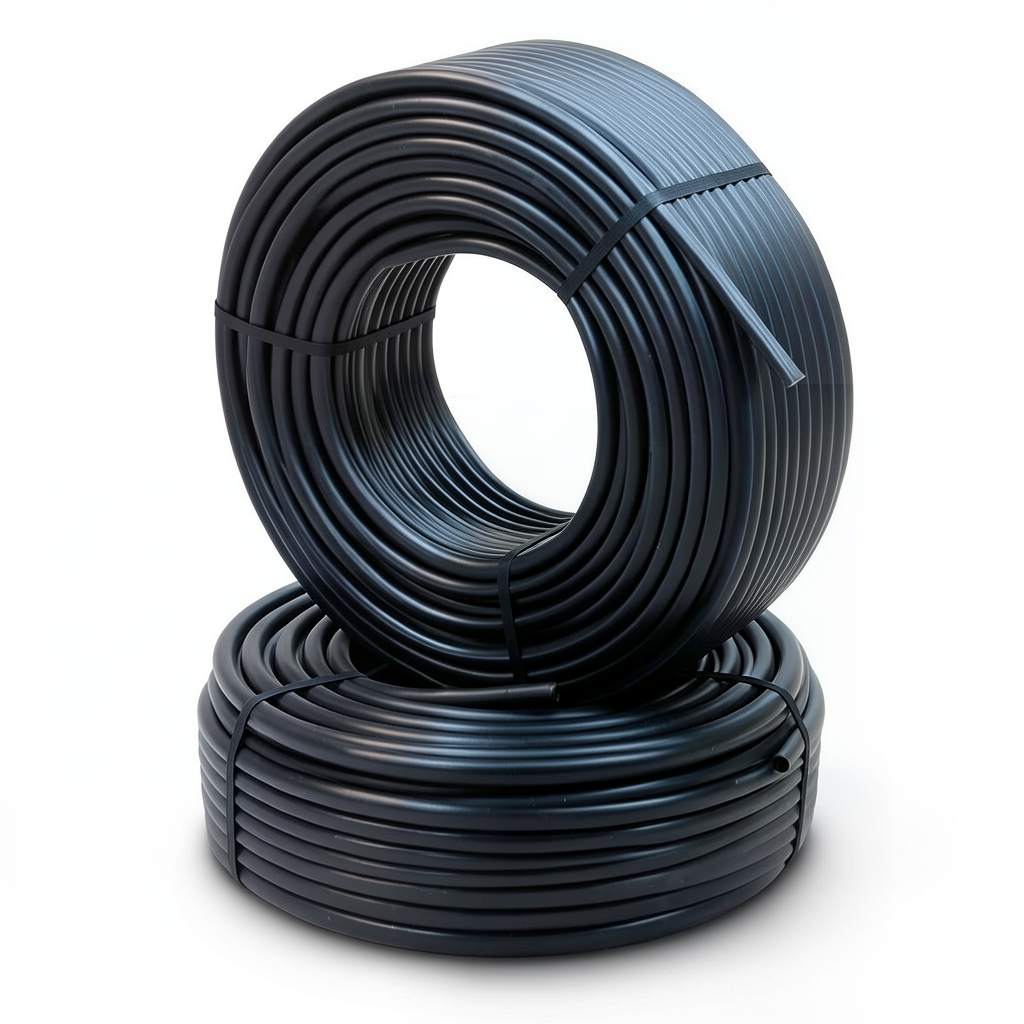 HDPE Pipes PE 80 Pressure 16 Bar Outside Diameter 25 mm Thickness 2.8 mm Black